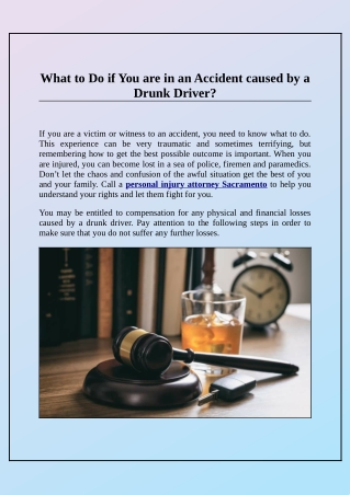 What Are Some Helpful Tips for Obtaining Compensation From Negligent Drunk Drivers?