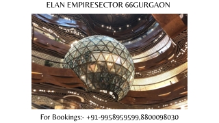 Elan Empire Ground Floor Shops Price, Elan Empire Ground Floor  Shops Size, 9958