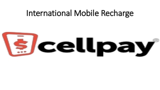 International Mobile Recharge | Cell pay International