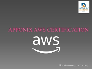 Apponix aws certification