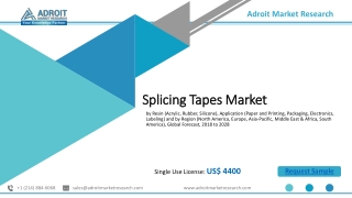 Splicing Tapes Market Analysis by Industry Trends, Share, Company Overview, Grow