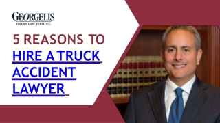 Reasons why To Hire a Truck Accident Lawyer in Lancaster PA