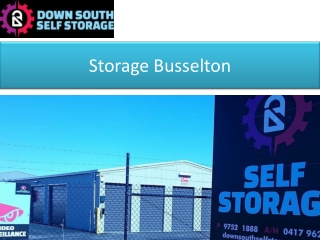Storage Busselton