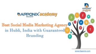 Apponix social media marketing company in HUBLI