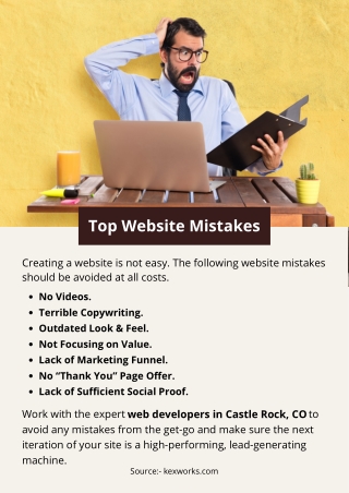 Top Website Mistakes