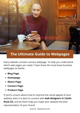 The Ultimate Guide to Webpages