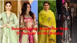 Banarasi Lehenga Designs That Needs To Check Out For Her Wedding
