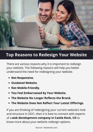 Top Reasons to Redesign Your Website