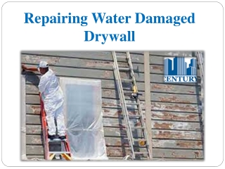 Repairing Water Damaged Drywall