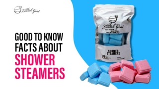 Good to Know Facts about Shower Steamers