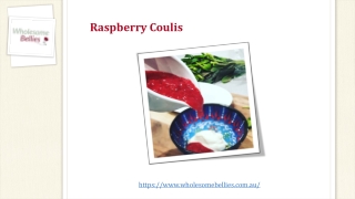 Raspberry Coulis
