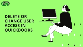 Delete or change user access in Quickbooks