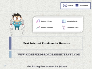 Best Internet Providers in Houston