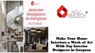 Why Should You Hire the Interior Designers in Gurgaon?