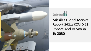 Missiles Market Industry Analysis, Size, Share, Trends, Growth and Forecast 2021