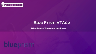 Blue Prism ATA02 Dumps | Shortest Way To Success | {2021}