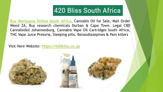 Marijuana Dispensary SA - 420bliss.co.za