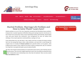 Marital problem Marriage Problem Solution and How to Solve Them