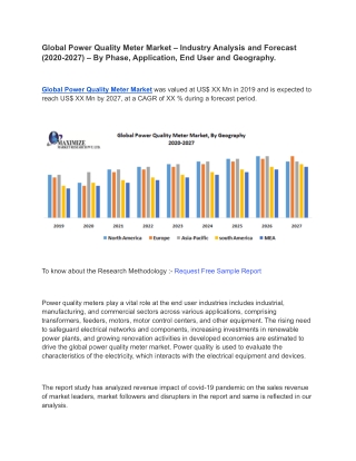 Global Power Quality Meter Market
