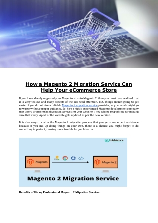 How a Magento 2 Migration Service Can Help Your eCommerce Store-converted