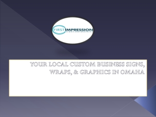 Why Use Custom Signs For Business