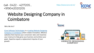 Website Designing in Coimbatore