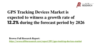 GPS Tracking Devices Market