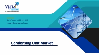 Global Condensing Unit Market – Analysis and Forecast (2020-2025)