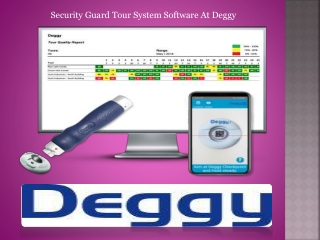Security Guard Tour System Software At Deggy