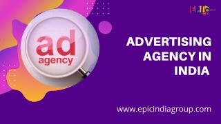 Best Advertising Agency In India