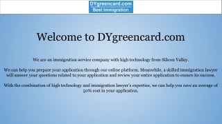 Best Attorney Agreement | DYgreencard