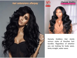 Hair Extensions Afterpay | Dynasty Goddess