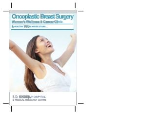 Oncoplastic Breast Surgery