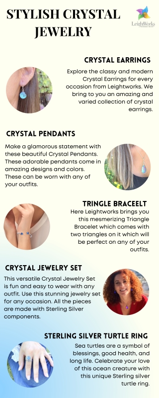 STYLISH CRYSTAL JEWELRY