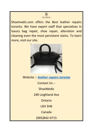 leather repairs toronto  shoemedic.com (1)