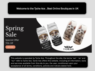 Welcome to the Tyche Ace , Best Online Boutiques in UK