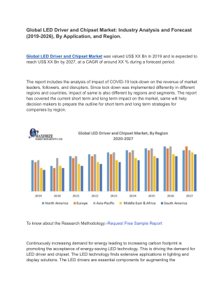 Global LED Driver and Chipset Market