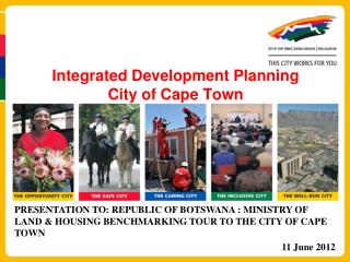 Integrated Development Planning City of Cape Town