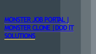 Best Monster Clone Script - Readymade Clone Script