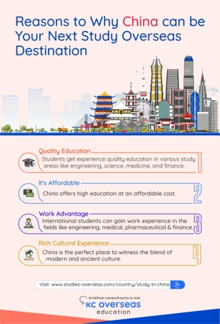 Reasons to Why China can be Your Next Study Overseas Destination