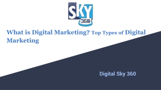 What is Digital Marketing? Top Types of Digital Marketing