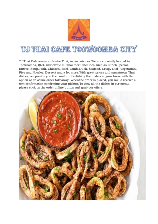 TJ Thai Cafe Toowoomba City