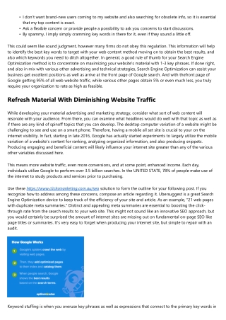 How To Improve Seo