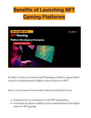 Benefits-of-Launching-NFT-Gaming-Platforms