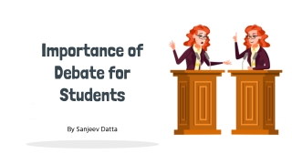 Importance of Debate for Students