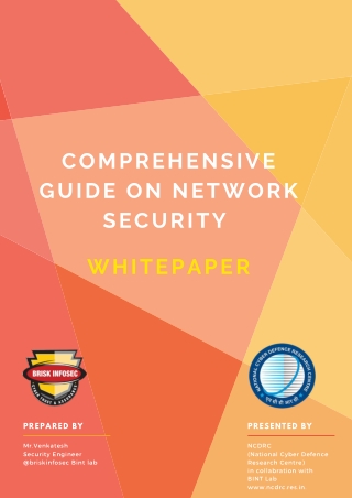 Comprehensive Guide On Network Security