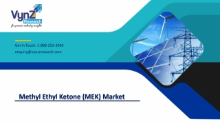 Global Methyl Ethyl Ketone (MEK) Market - Analysis and Forecast (2019-2025)