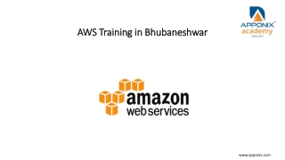 AWS Training in Bhubaneswar