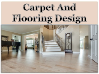 Carpet And Flooring Design