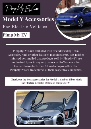 Buy High Quality Model Y Accessories from Pimp My EV
